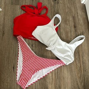 3 piece Bikini - Two tops!